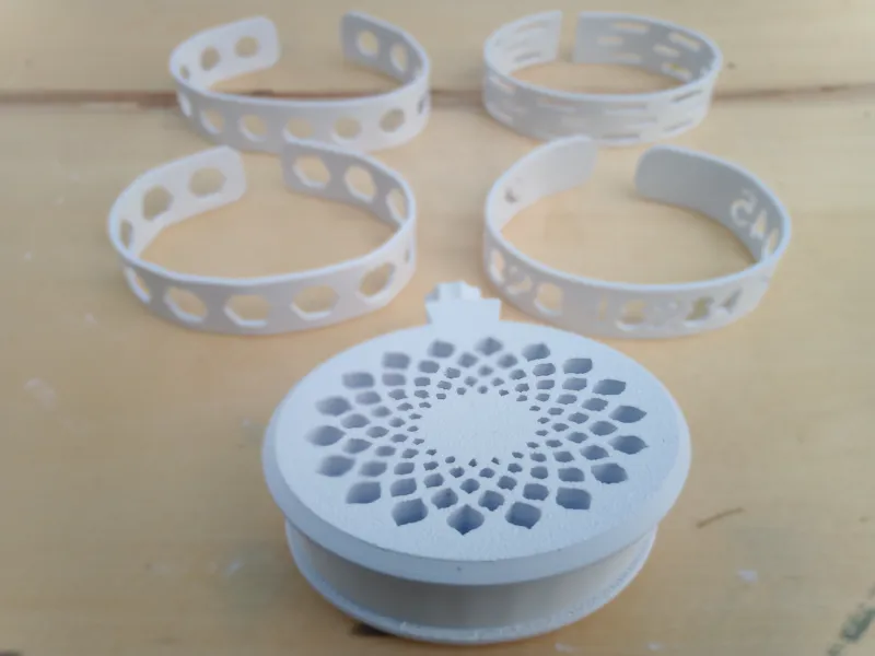 Molde para Pulseiras Termoformadas