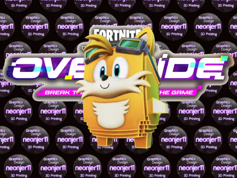 50-Sprite do Tails do Fortnite