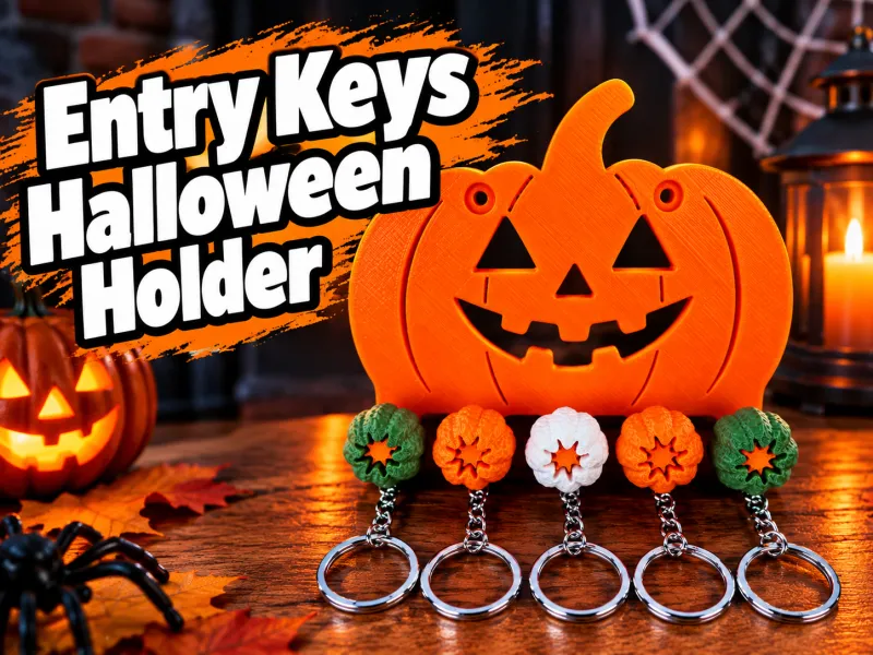 Soporte de Llaves de Entrada para Halloween Creality