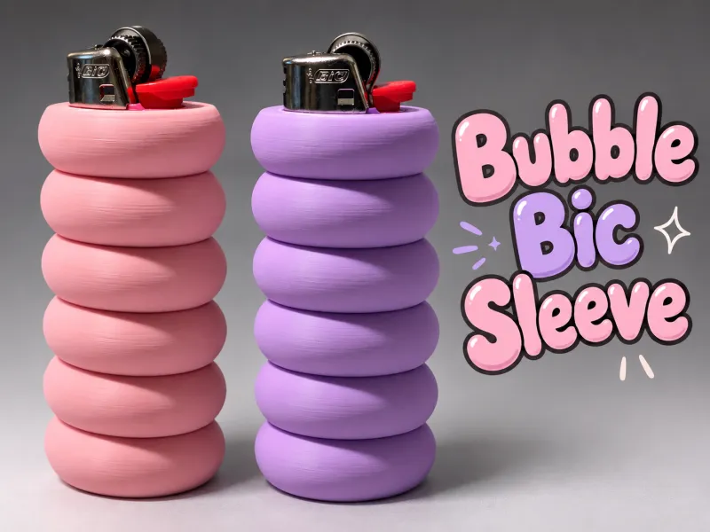 Capa de Bolhas para Bic