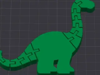 Diplodocus flexible
