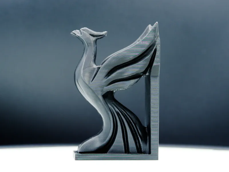 Cyber Phoenix Bookend