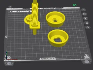 Spool winder for cordless screwdriver (Spool rewinder)