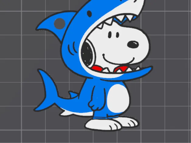 Snoopy Haai/Snoopy de Haai