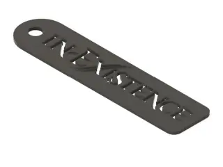 In-Existence Logo Keychain 1 color
