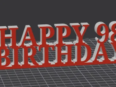 Happy Birthday 98