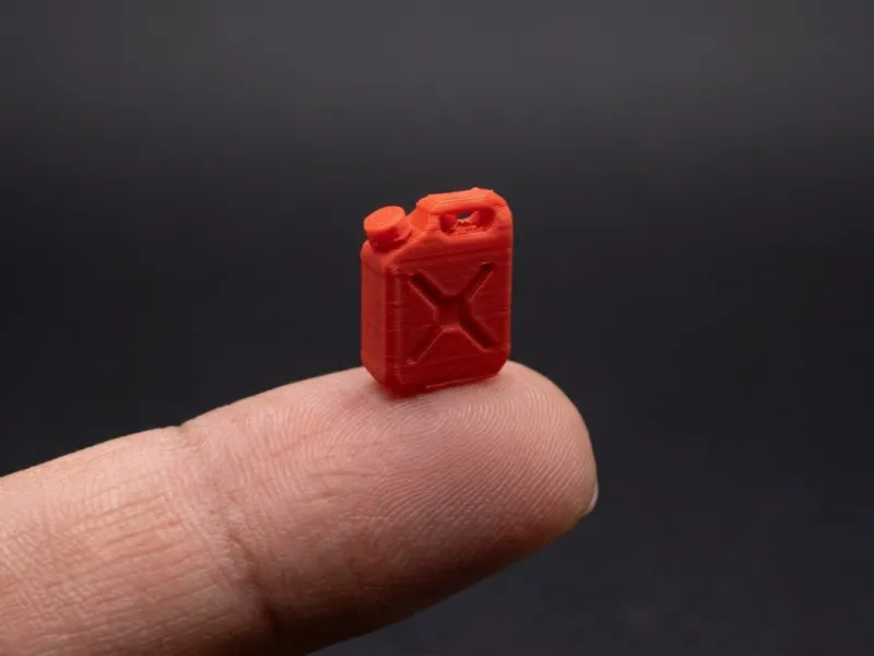 modello 3d di tanica di benzina