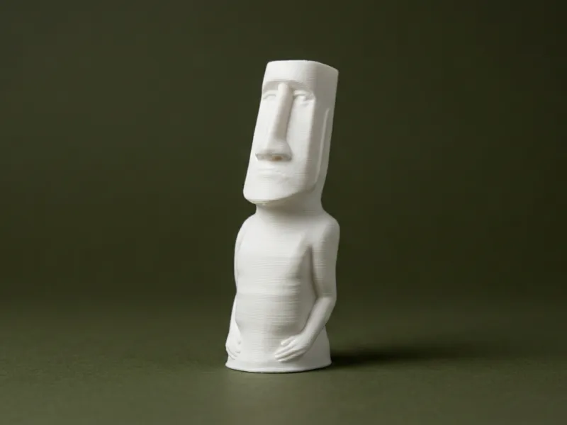 Derpy Moai (Meme-Edition) – 3D-Modell