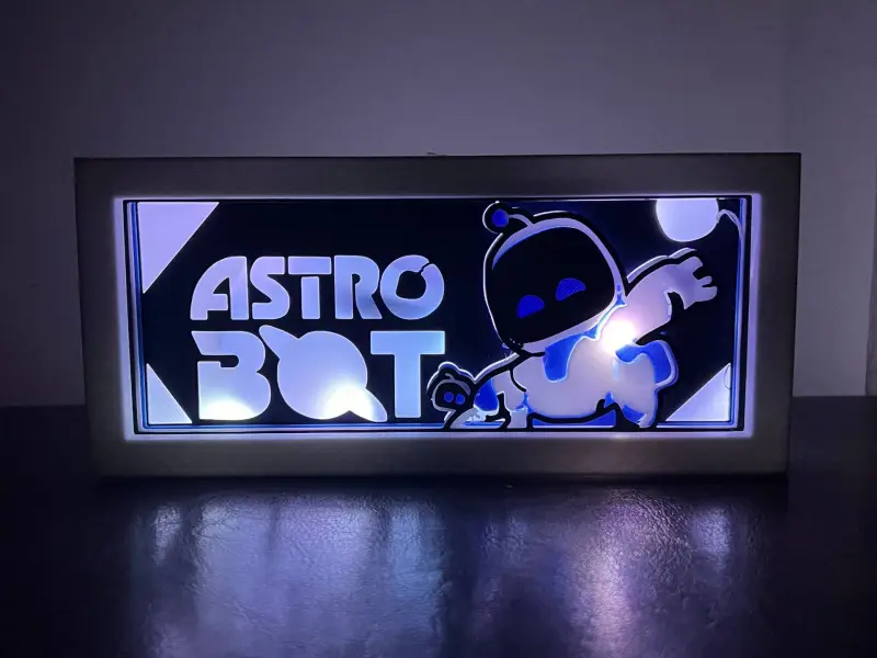 Astrobot - Scatola luminosa a LED