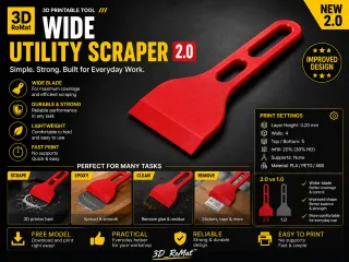 Wide Utility Scraper 2.0