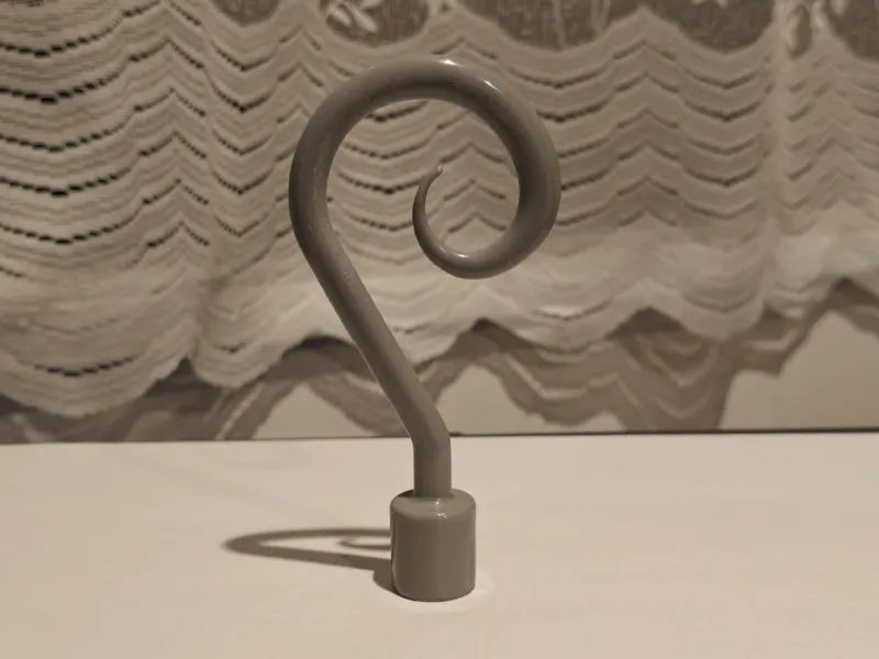 Curtin Finial PLA .12 pre drilled