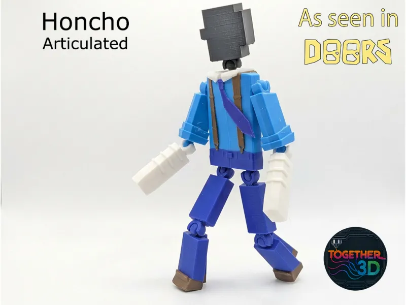 Honcho from Doors (Roblox) - articulated