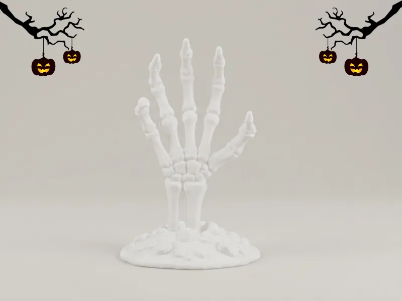 Skeleton Hand - Halloween 3D Model
