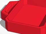personal carrying case with lid and handle-0