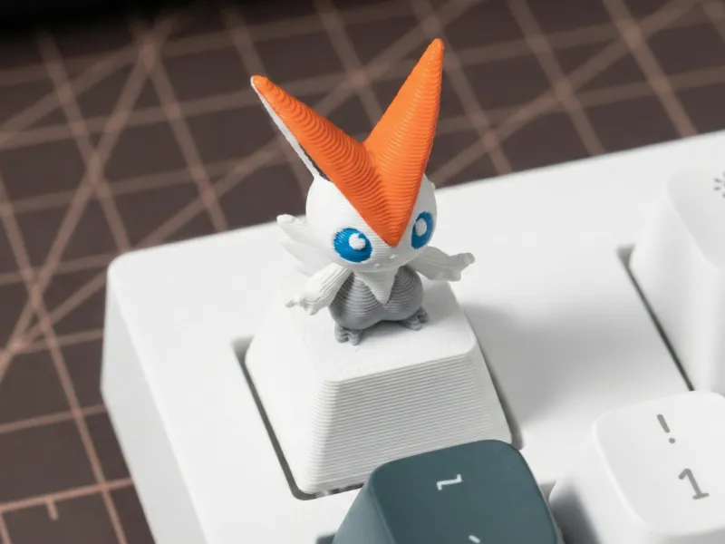 Victini – Touche de clavier mécanique Pokémon