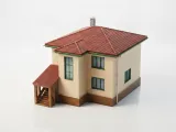 Brick House Architectural Model Building 3D Printable-0