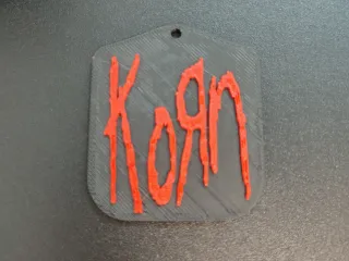 KORN keychain