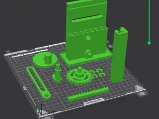 GEARS MECHANISM - ALTERNATE MOTION ASSEMBLY TOY