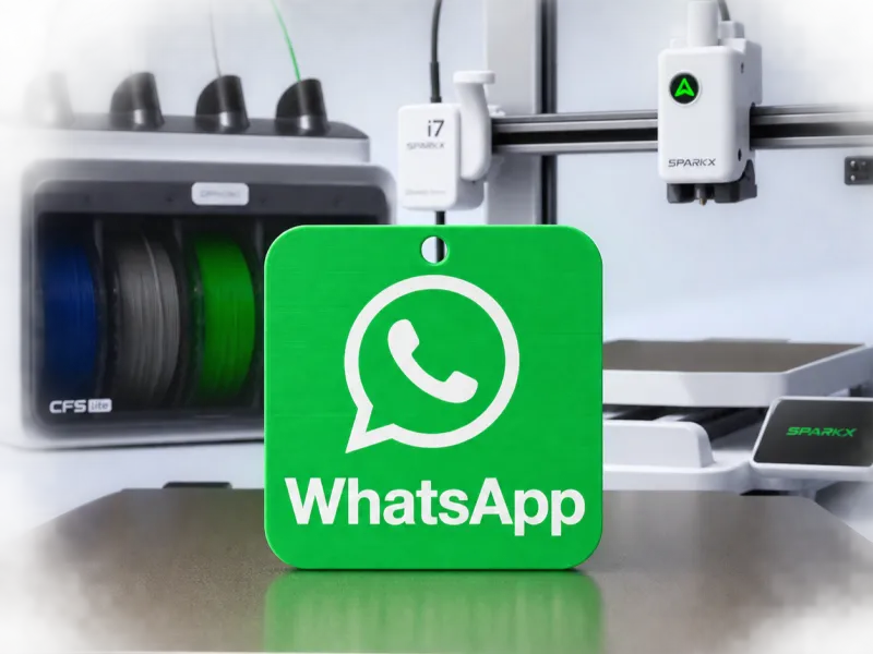 Llavero WhatsApp 2O-B