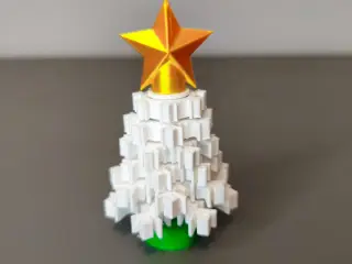 Spinner Snowflake Christmas Tree