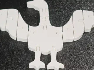 Flexible articulated goose