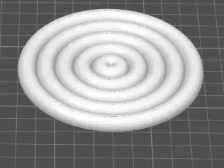 Minimalistic Circle Coaster