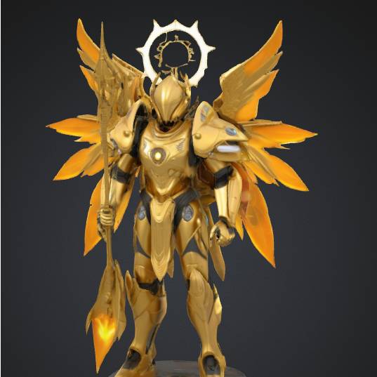 FREE Solarion warden super holy warrior game rpg