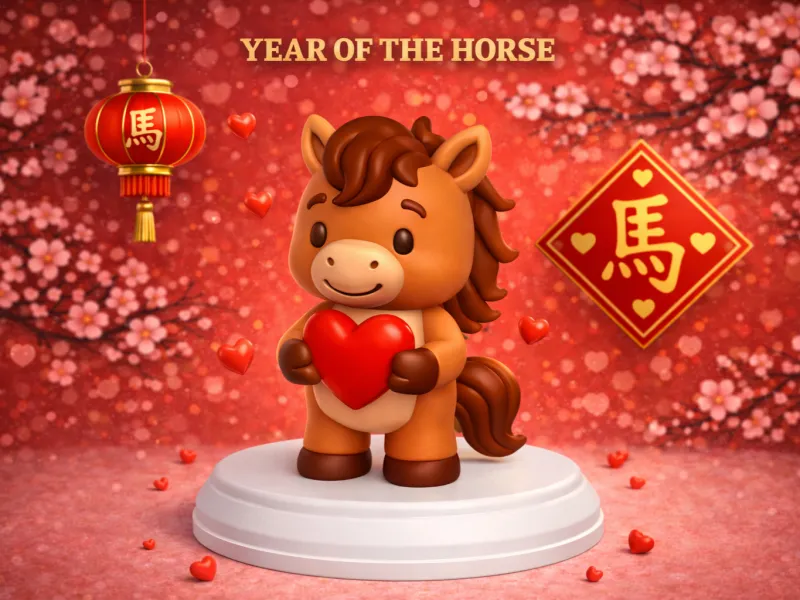 Lucky Love Horse