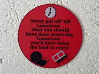 Don't Wait!