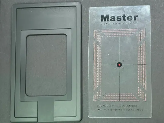 Pokemon card centering tool