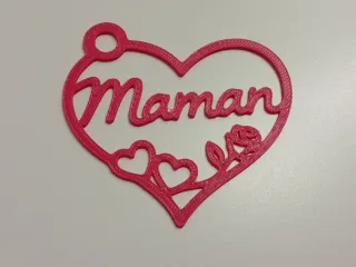 maman rose keychain