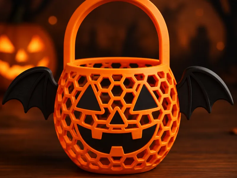 Panier d'Halloween