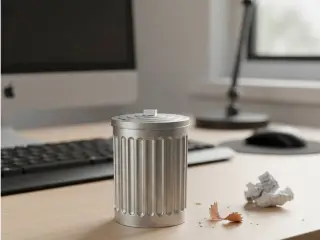 DESK TRASH CAN