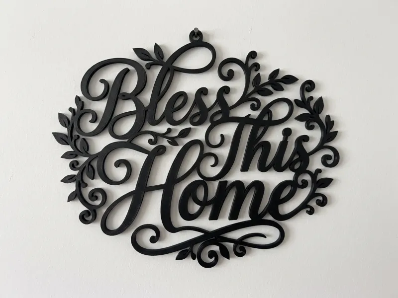 Bless This Home Sign / Wall Decor
