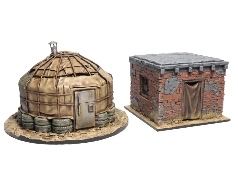 Post-apocalyptic houses