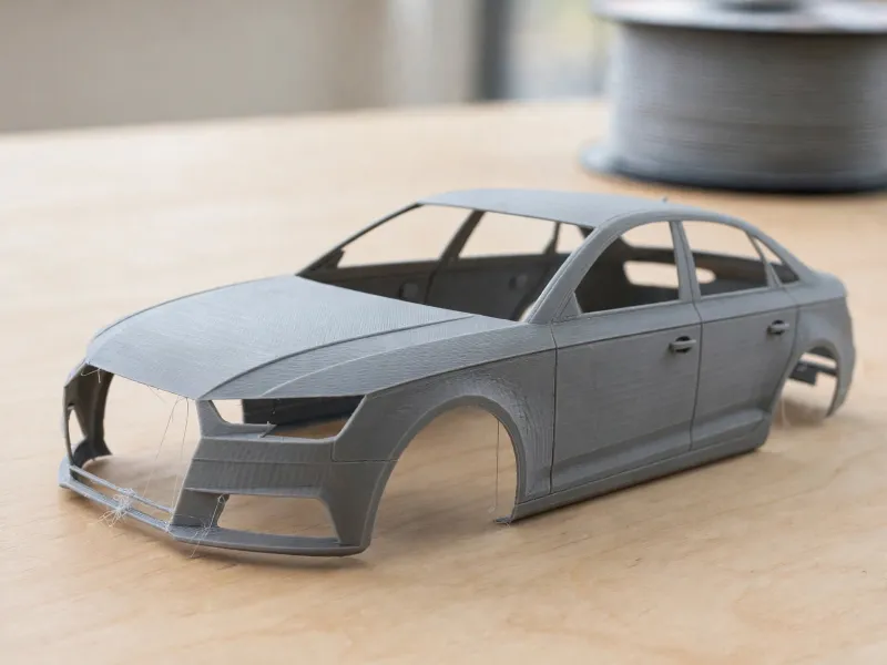 2019款奥迪A4轿车车身 – 可3D打印豪华轿车