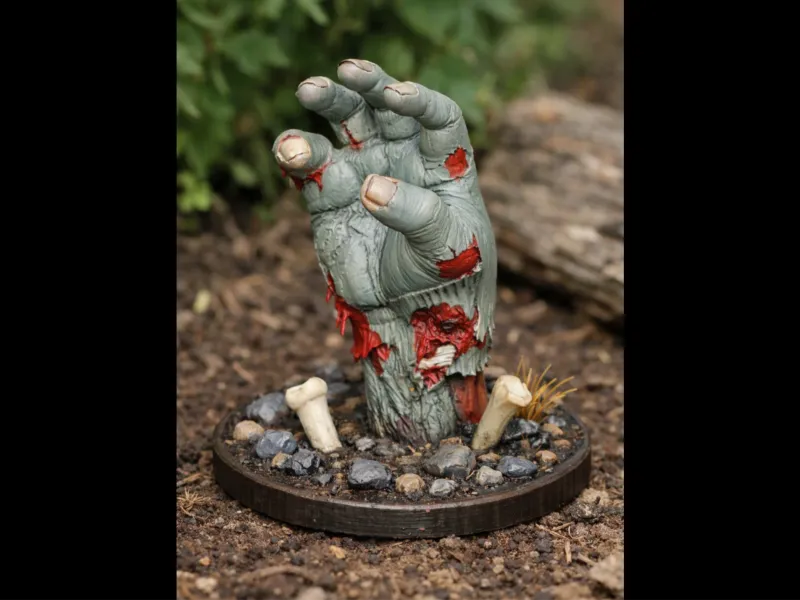 Zombie Hand Halloween Deco