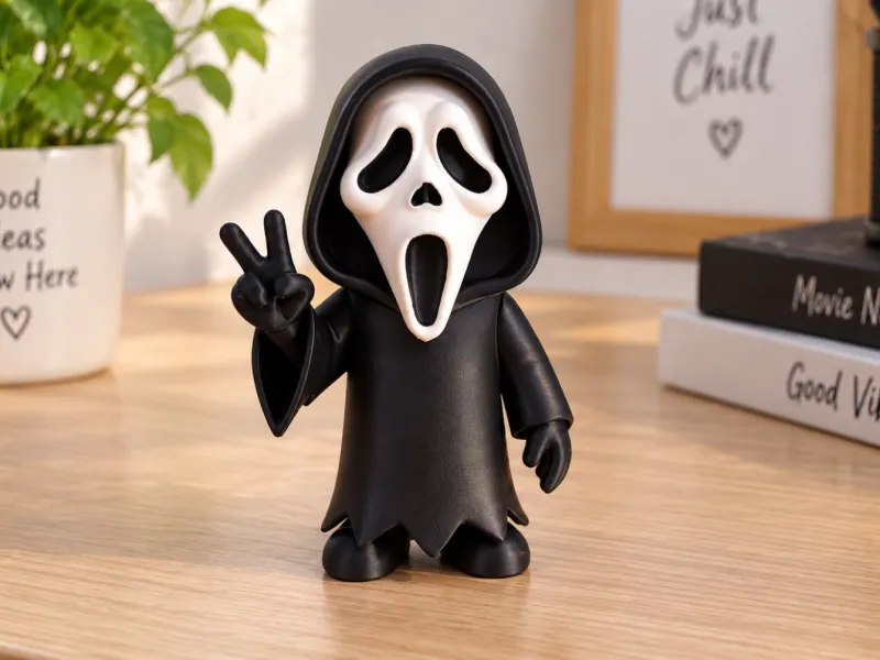 Ghostface Chibi 3d