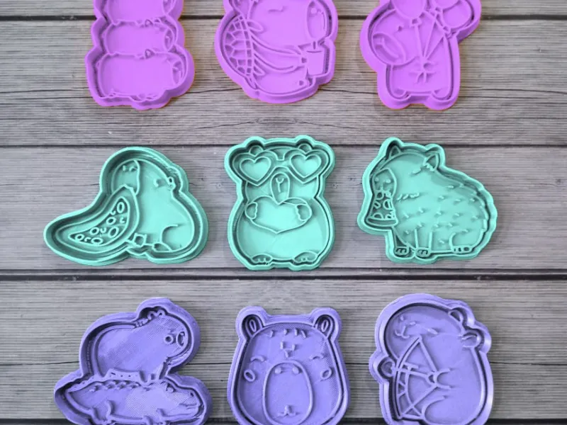 CAPIBARA CORTANTE DE GALLETAS