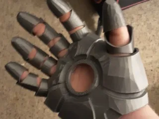 pinky finger Ironman 