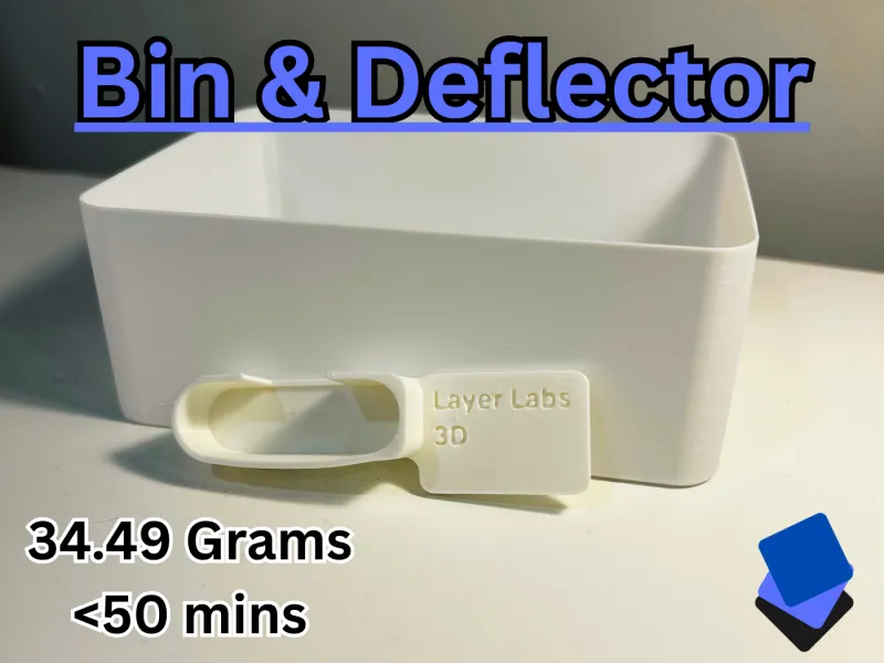Cheap Bin & Deflector (Only 35g)