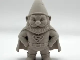 Superhero Garden Gnome