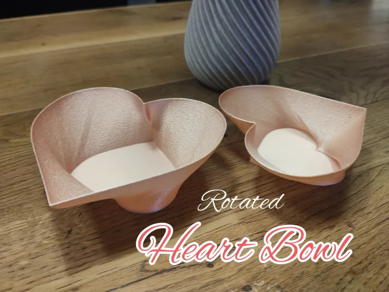 Rotated Heart Bowl - Spiral Vase Mode