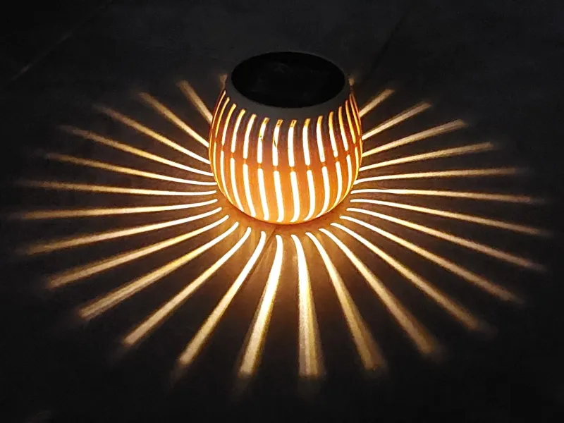 Lanternă solară/LED și lampă - Umbră Starburst