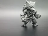 Beast Gladiator - Chibi Fantasy Werewolf Warrior-0