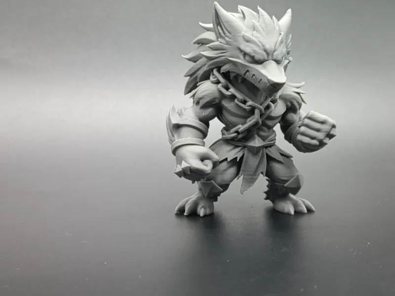 Bestien-Gladiator - Chibi Fantasy Werwolf-Krieger
