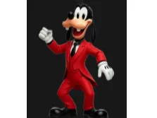 Goofy in a Red Suit