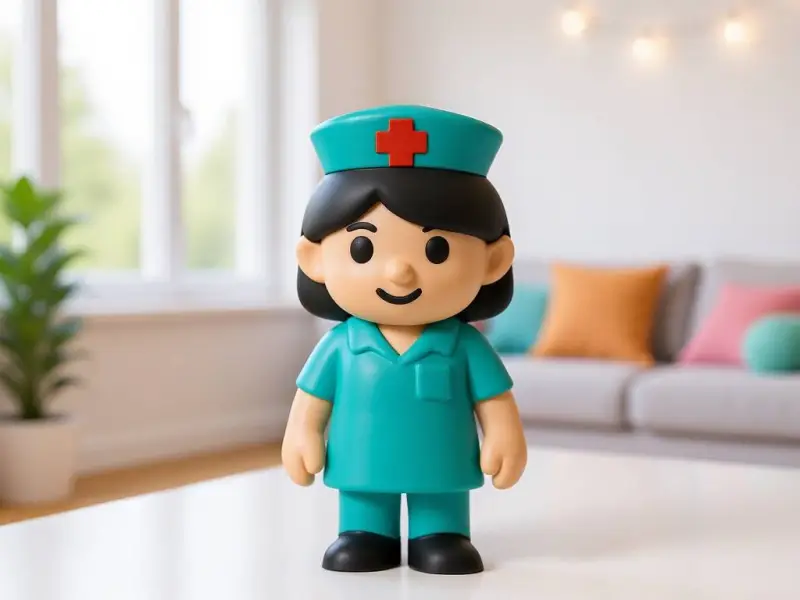 Cute Nurse Girl