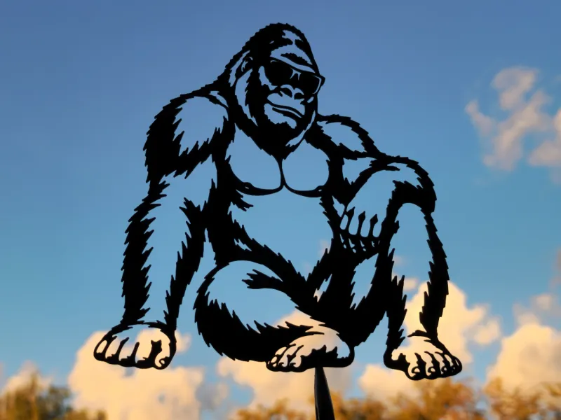 Cool Gorilla Sunglasses Wall Art