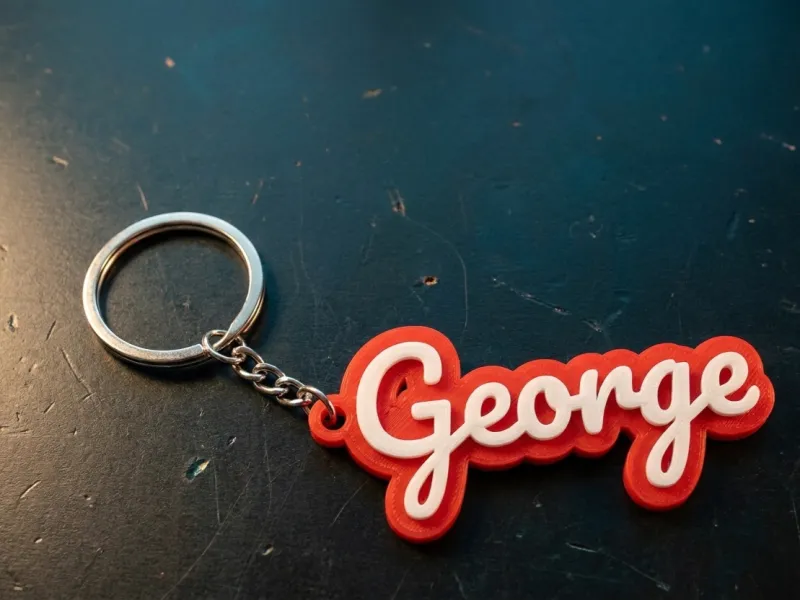 キーホルダー George